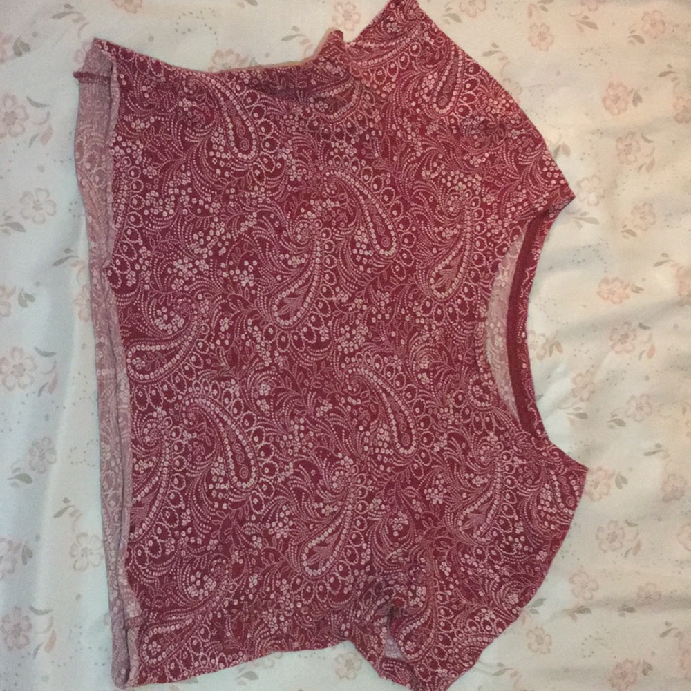 Cropped tee